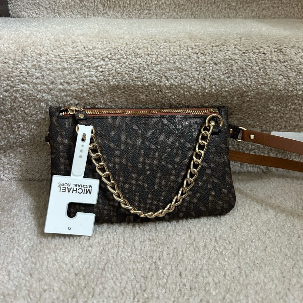 Michael Kors Pull Chain Belt Bag